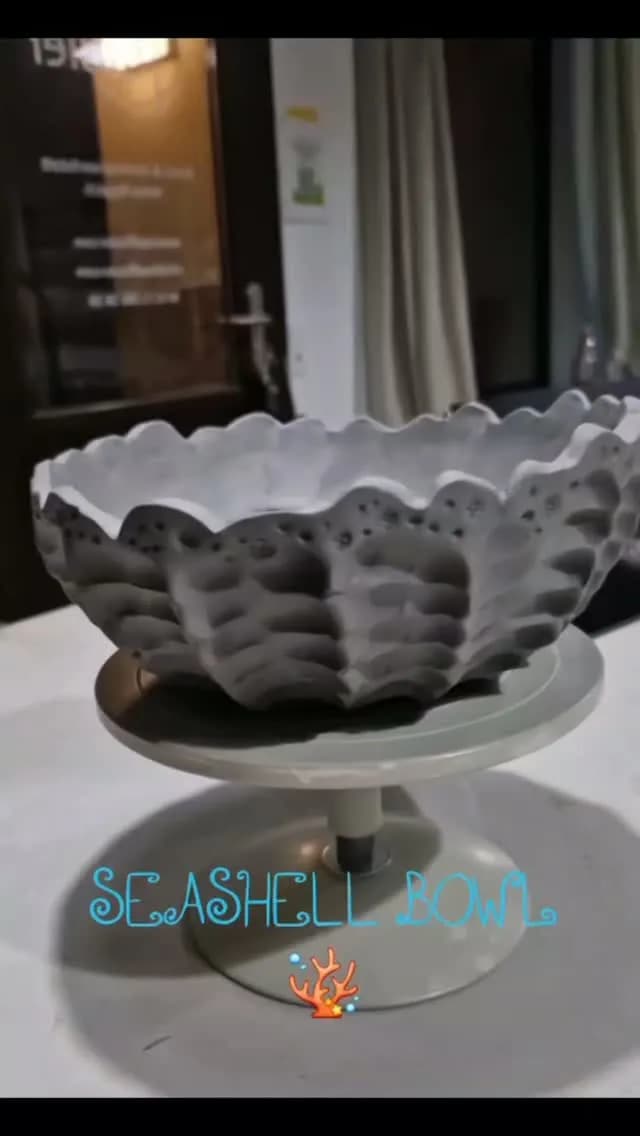 Mit diesen Seashell Bowl's hole ich mir das Meer nach Hause. Ich fre…